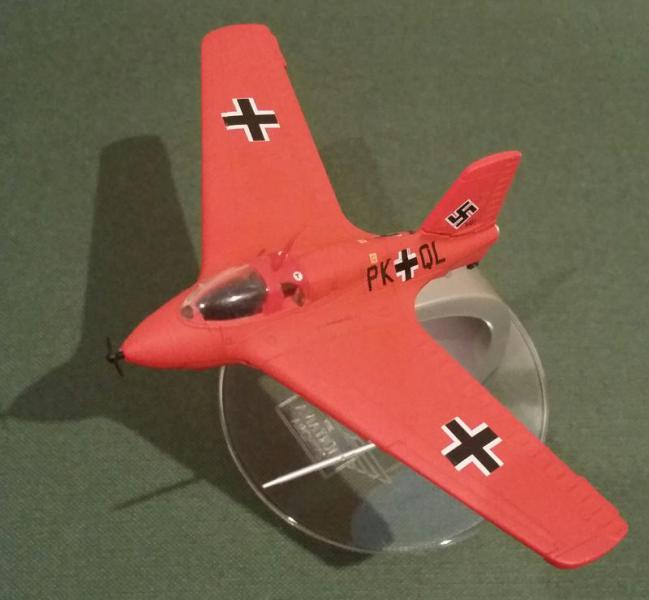 Me 163 Komet Red Painting Inspired By War Thunder Aircraft 1 72 Floz Model Plane Model Building Kits Tools Toys Games Hobbies