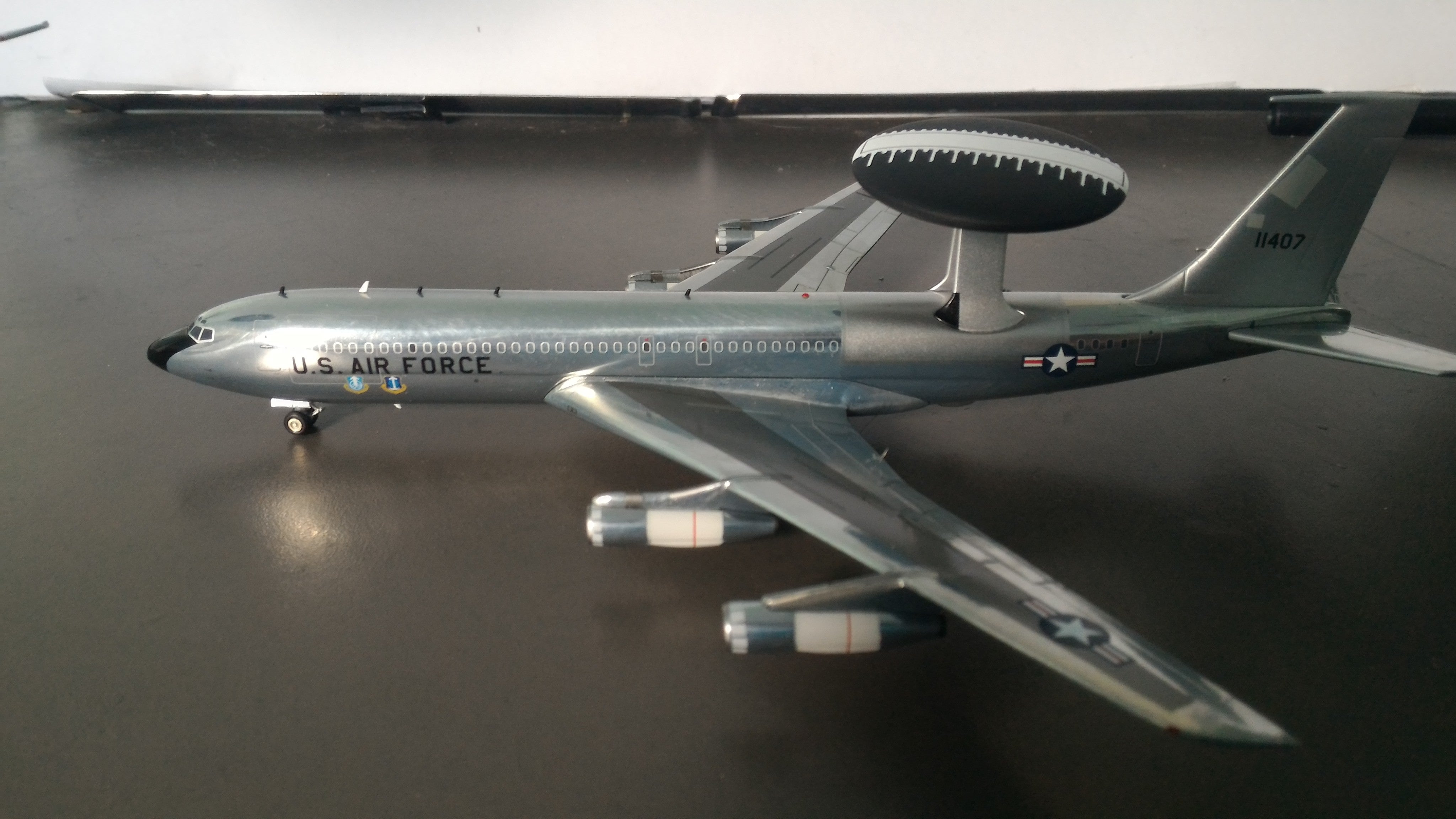 Boeing E 3 Sentry 1 0 Scale Diecast Metal And Plastic Model Awacs Models Model Kits Hobbies Emosens Fr