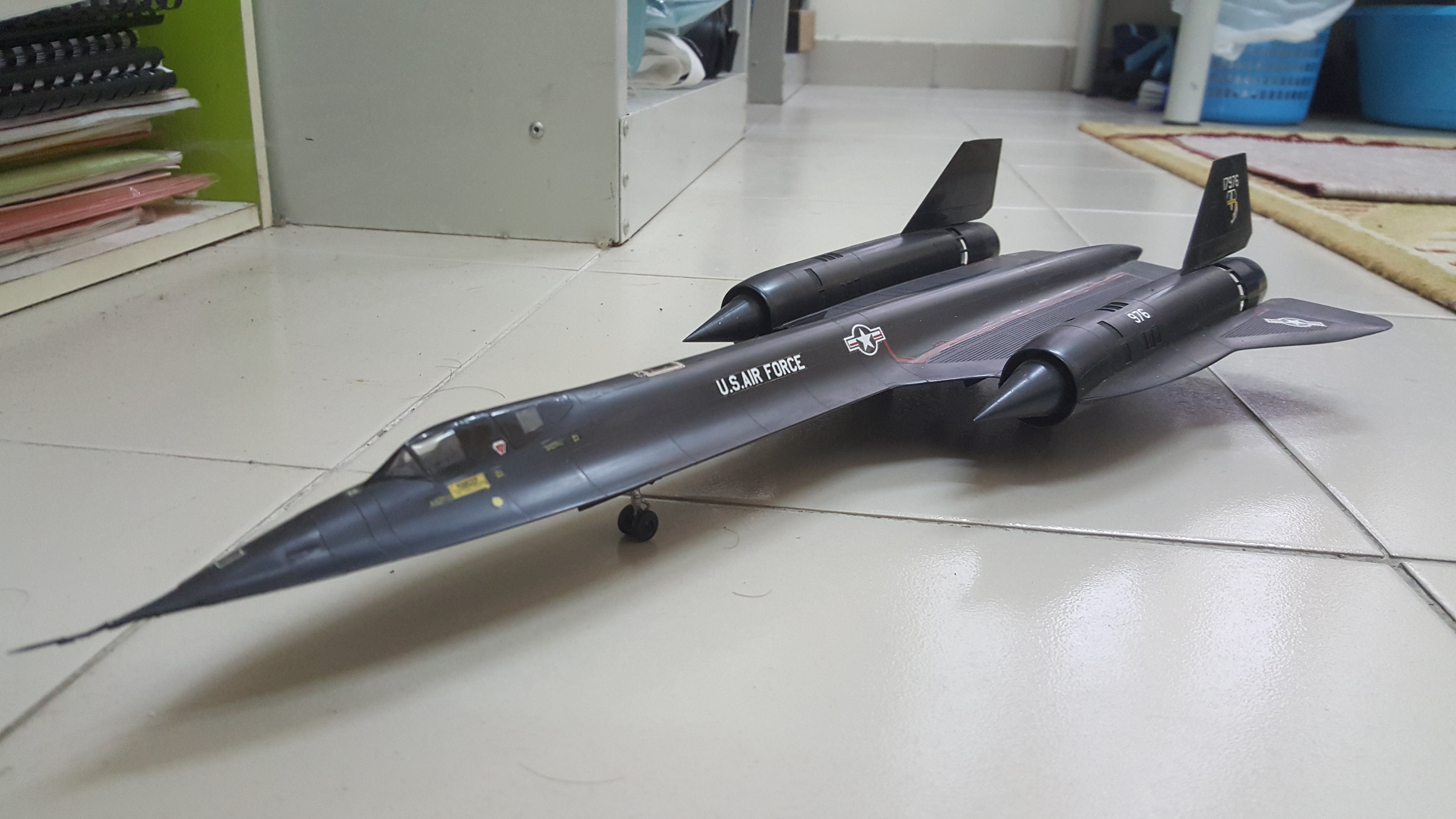 Anyone Know Who Manufactured This Sr 71 Blackbird Model Da C