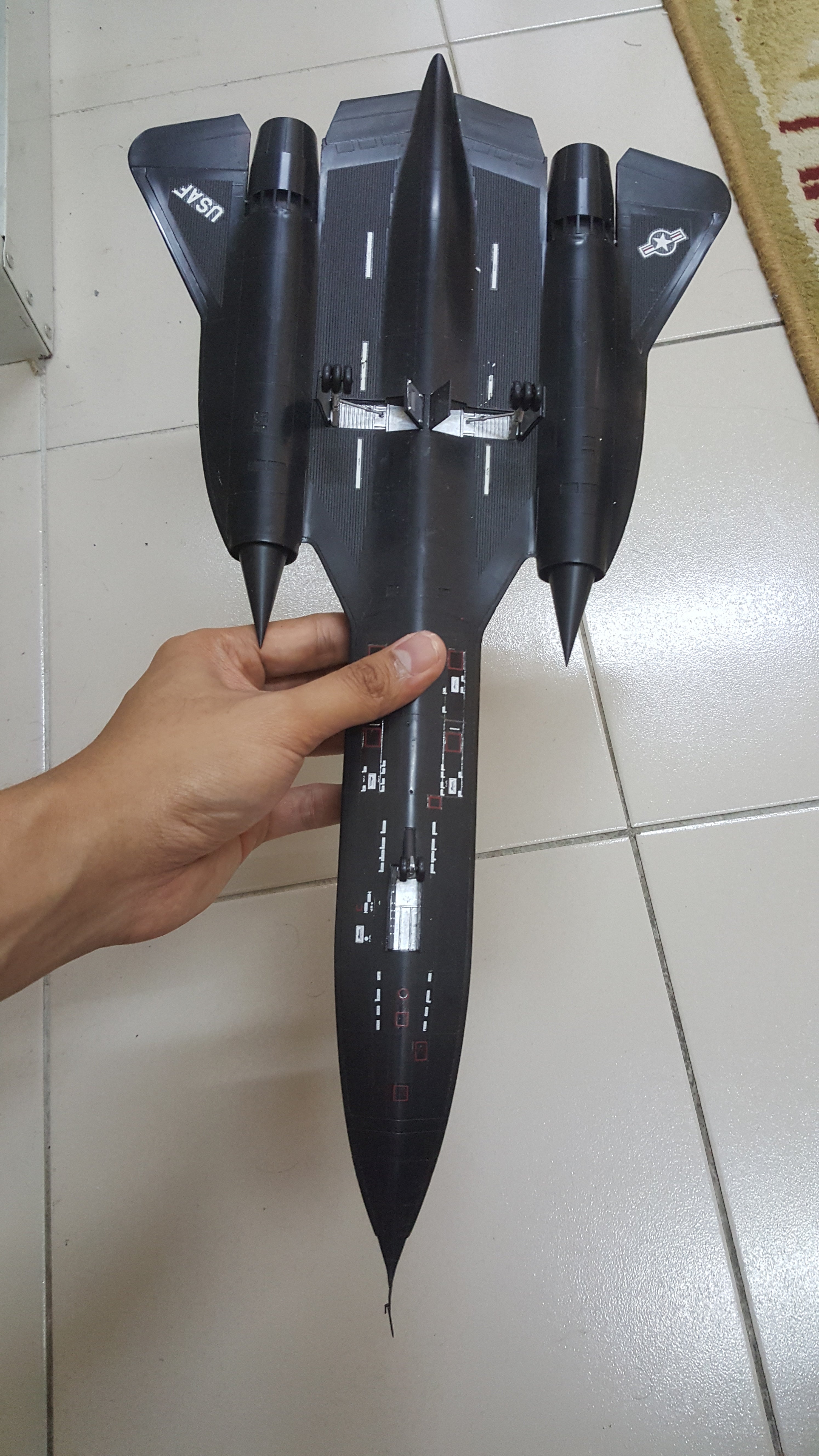 sr 71 diecast model
