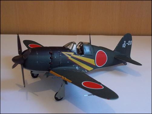 Marushin 1/48 Type 1 Fighter Hayabusa Special Paint Diecast Model F/S Japan New! 