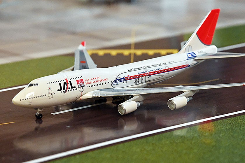 Phoenix Japan Airlines JAL Boeing 747-400 Hawaii - DA.C