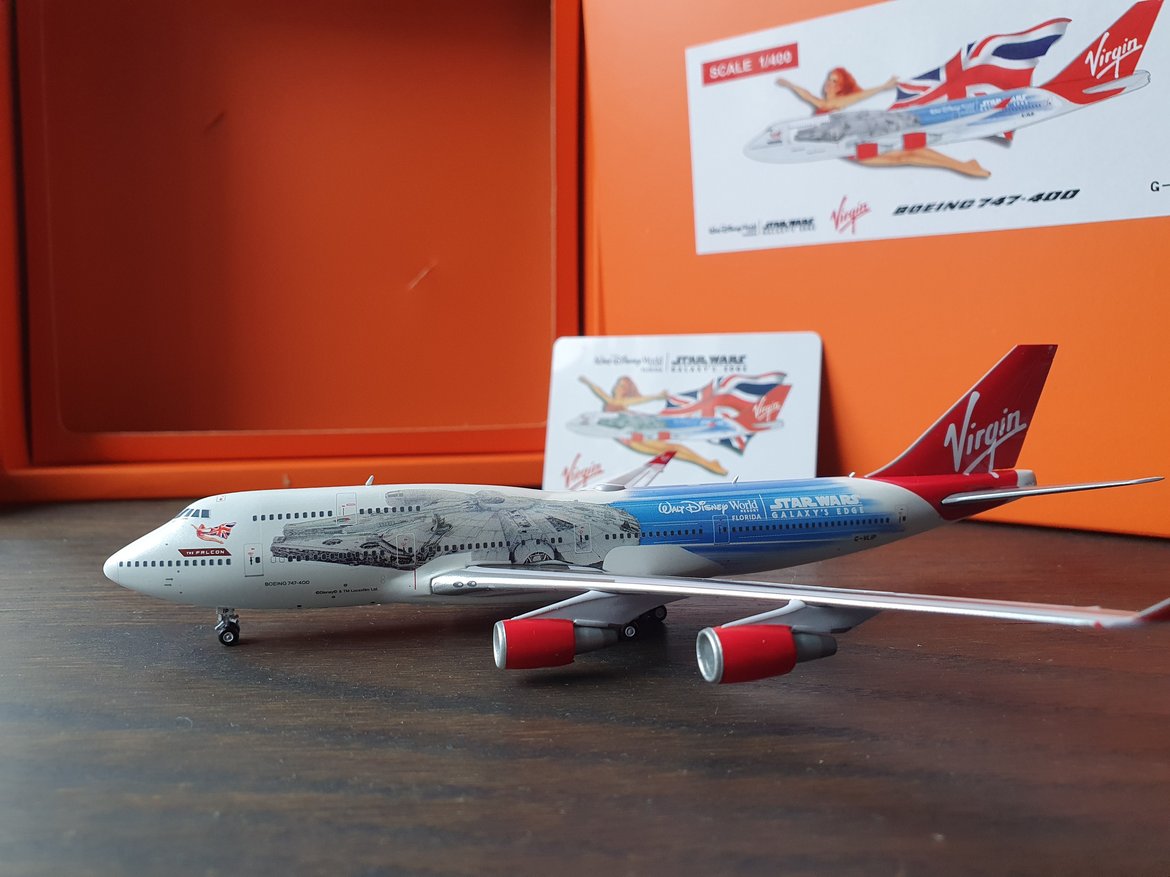 Boeing 747 Virgin Atlantic Decals BD144-247 1/144* Incomplete