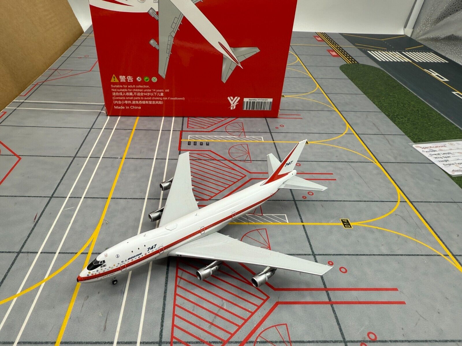 New Mould: HX Wings/YY Wings 747-100 (N7470) - DA.C