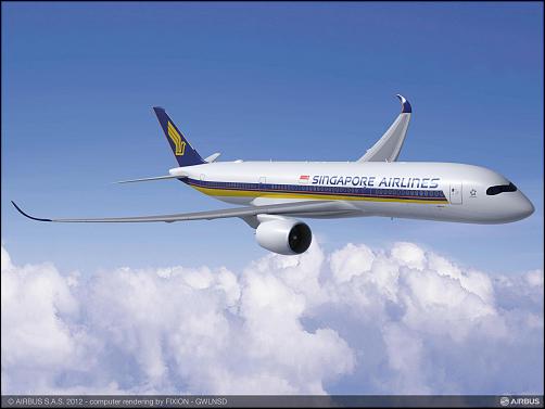 Phoenix: Singapore Airlines A350 Painting Scheme - DA.C