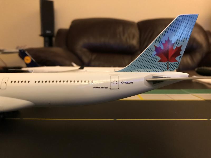 1:200 JC Wings Air Canada Airbus A340-500 C-GKOM Diecast