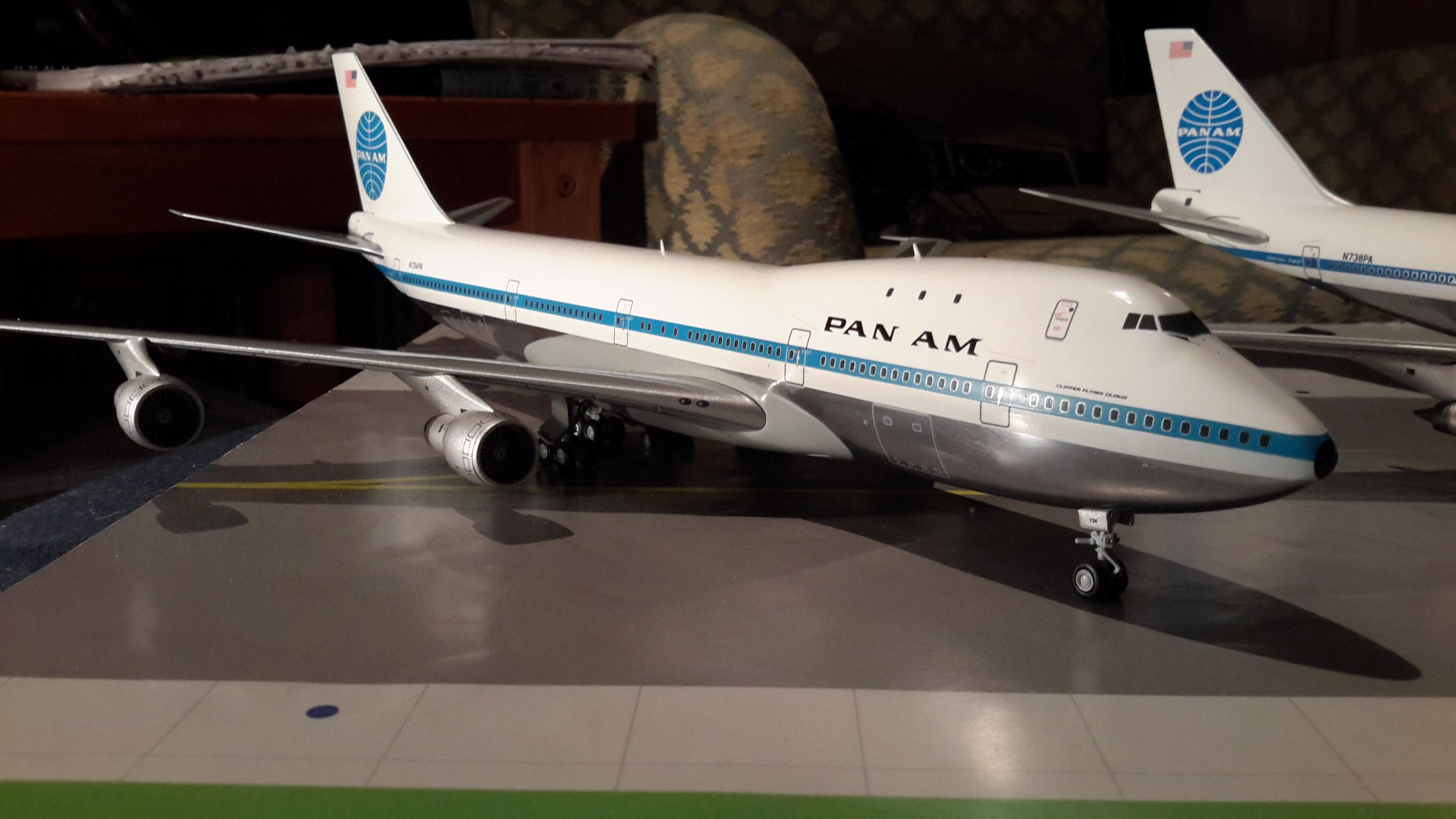 Gemini Jets 200 Pan Am Boeing 747-100 - DA.C