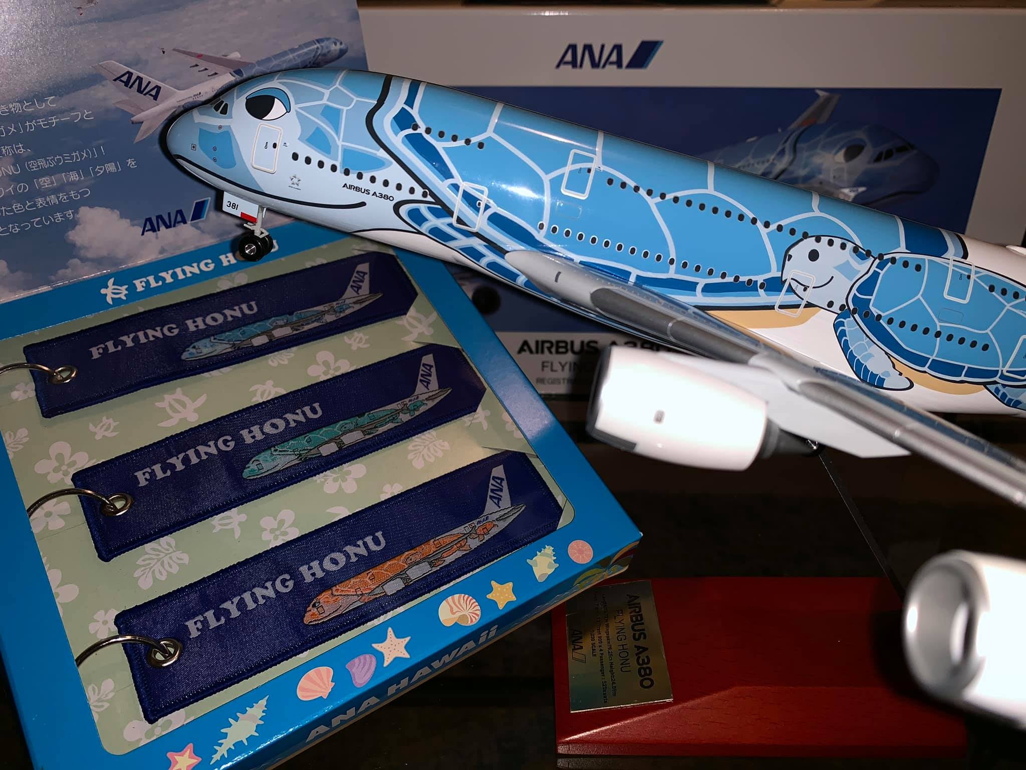ANA Precision 1/200 A380 Flying Honu Models - DA.C
