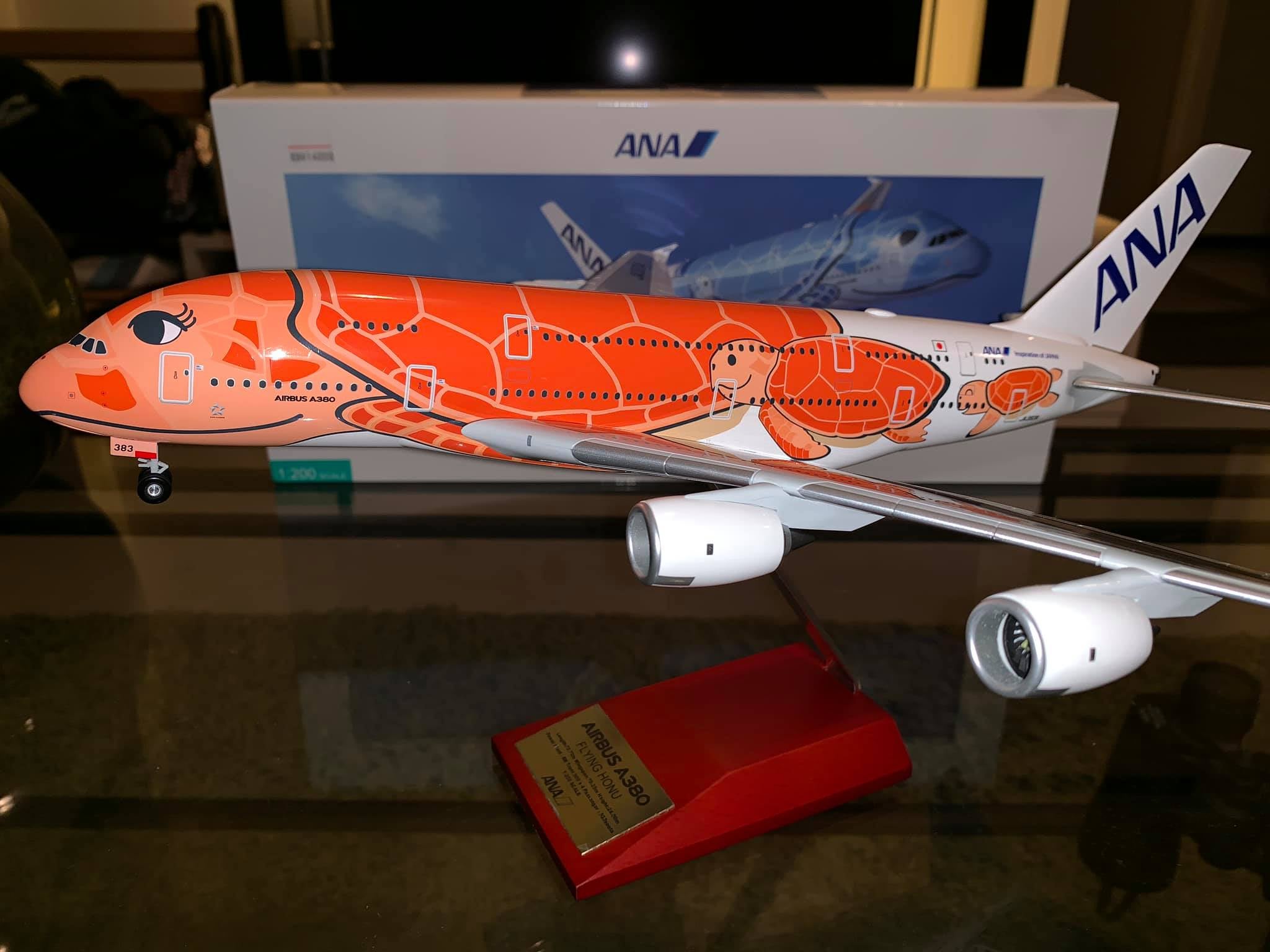 ANA 1/200 A380 JA381A FLYING HONU ANAブル… | monsterdog.com.br