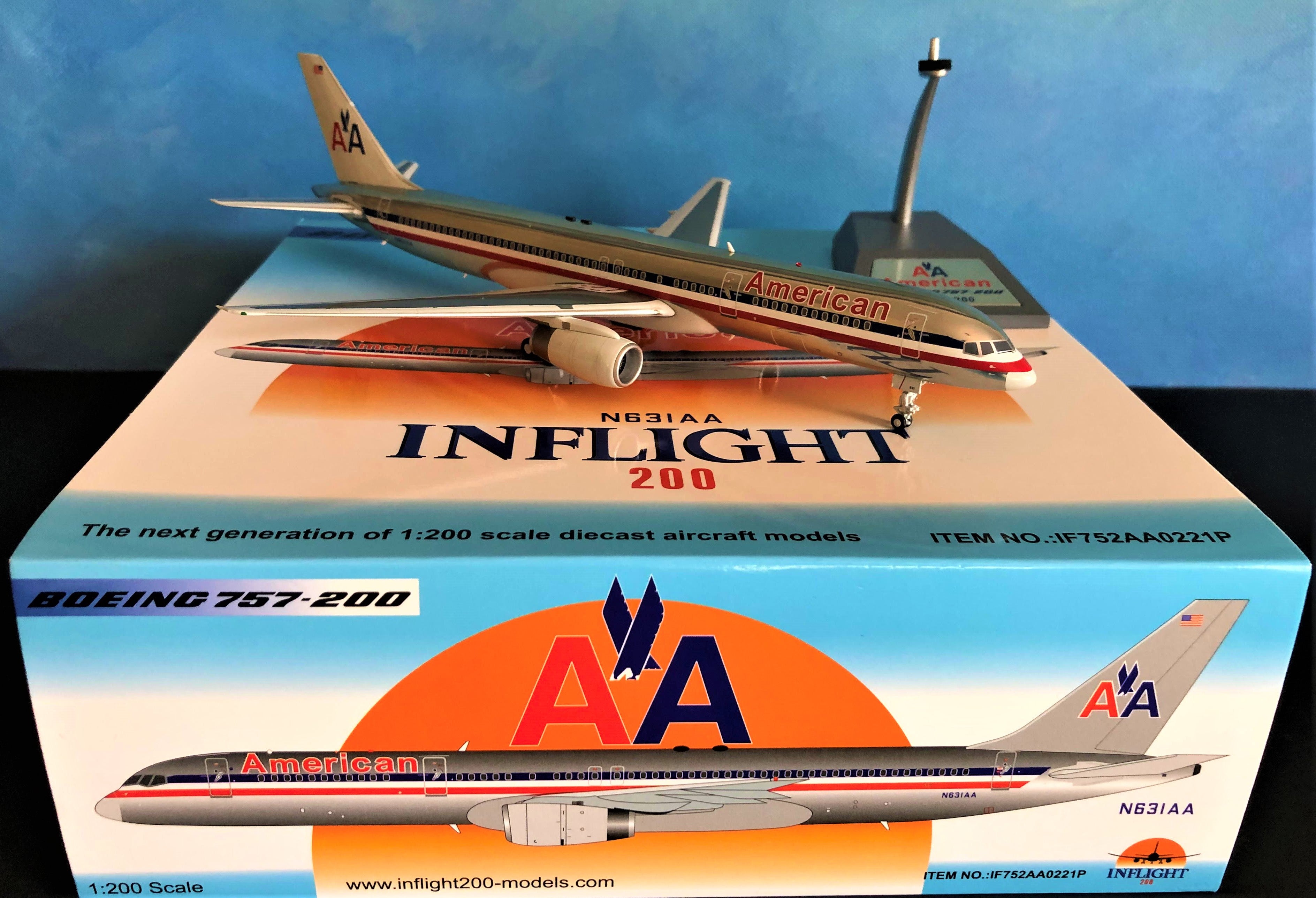Inflight200 Boeing B757-200 AA (IF752AA0221P) - DA.C