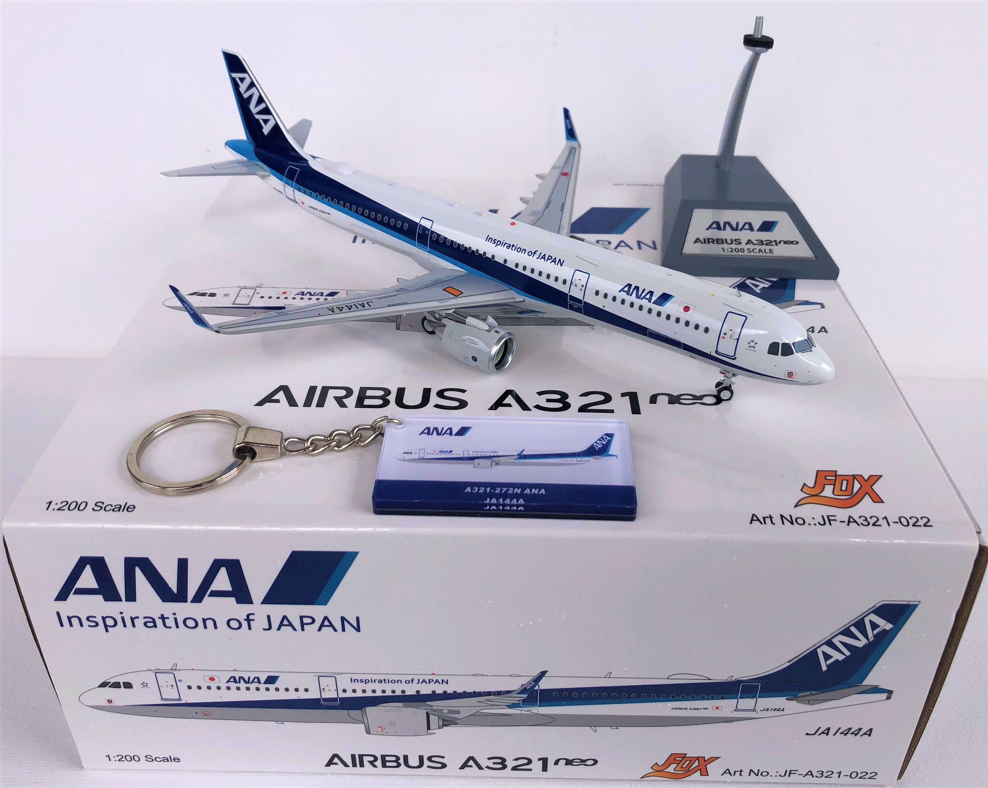 中古品という事をご理解くださいJ-Fox ANA A321neo 1/200