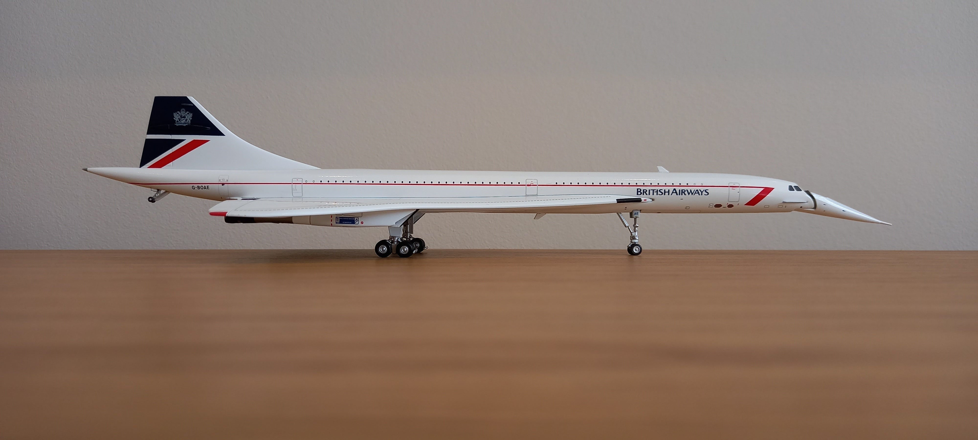 JC Wings コンコルド G-BOAD 1:200 Singapore British Airways Concorde Reg# G-BOAD JC2SIA337 JC